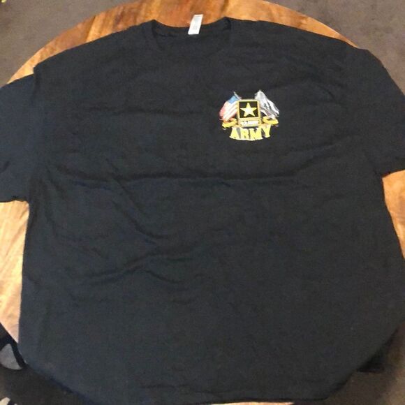 US Army Men’s double flag t-shirt 3XL NWOT - Picture 1 of 5
